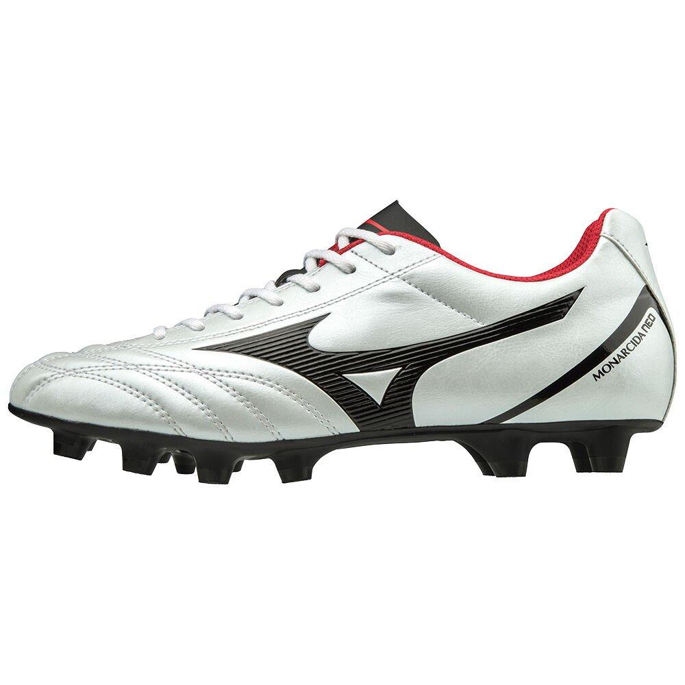 Mizuno Men's Soccer Cleats Monarcida Neo Select White/Black - YKDBTLR-80